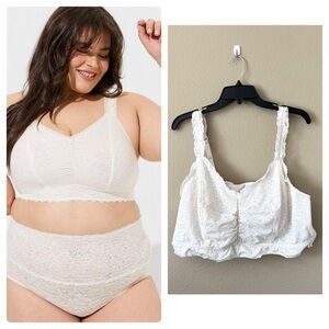 Torrid Bralite Unlined 4-Way Stretch Lace Bralette